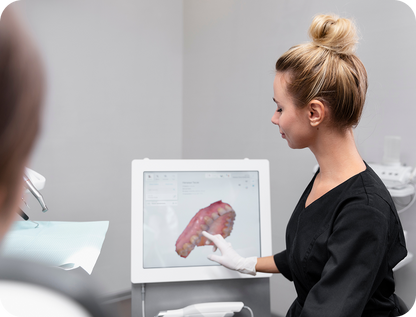Aligner treatment plan by a UK Dentist