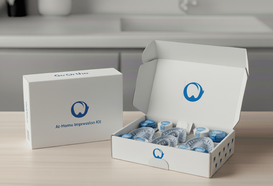 Go Ortho home impression kit